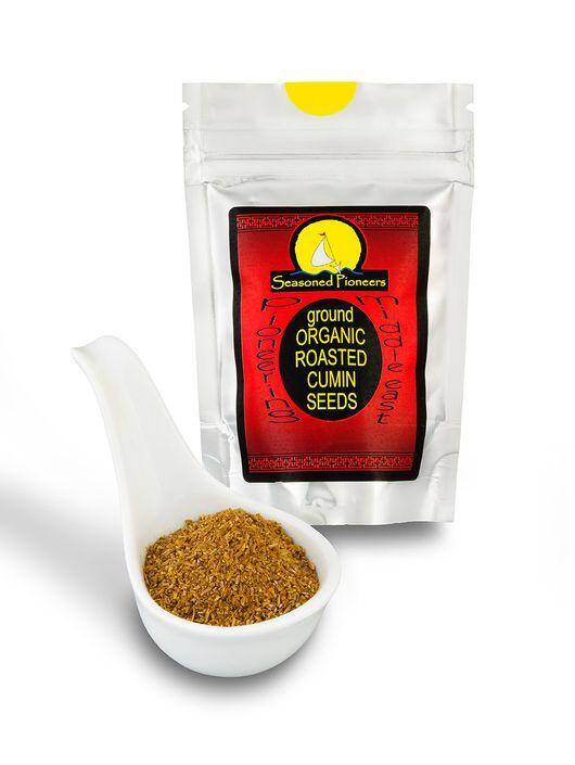 Organic roast and ground cumin seeds