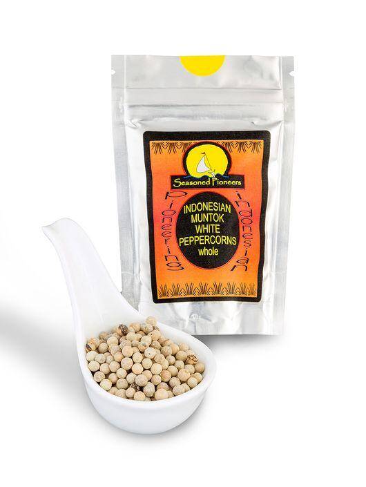 Whole White Muntok Peppercorns