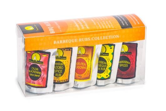 Seasoned Pioneers barbeque rub spice gift collection