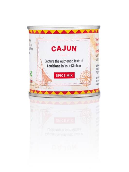 Seasoned Pioneers Cajun Spice Mix Spice Tin