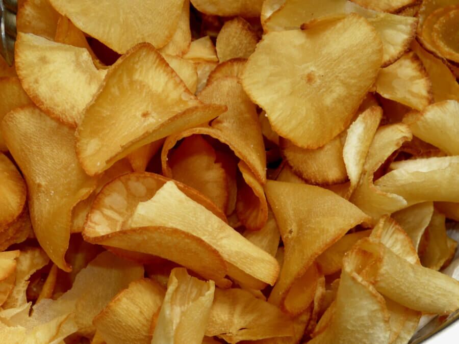 cassava crisps