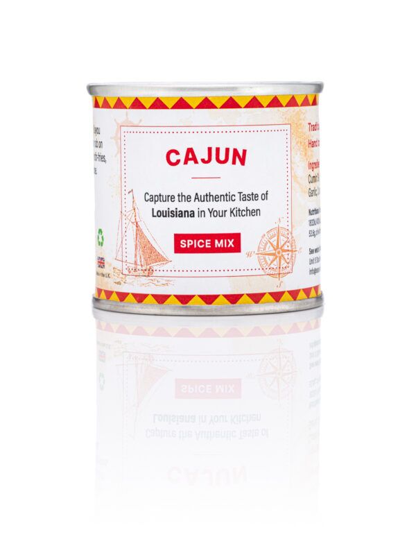 Seasoned Pioneers Cajun Spice Mix Spice Tin