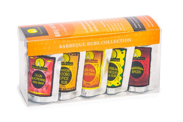 Seasoned Pioneers barbeque rub spice gift collection