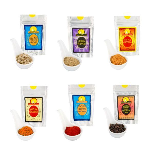 Chip seasoning bundle of 6 seasoned pioneer seasoning blends