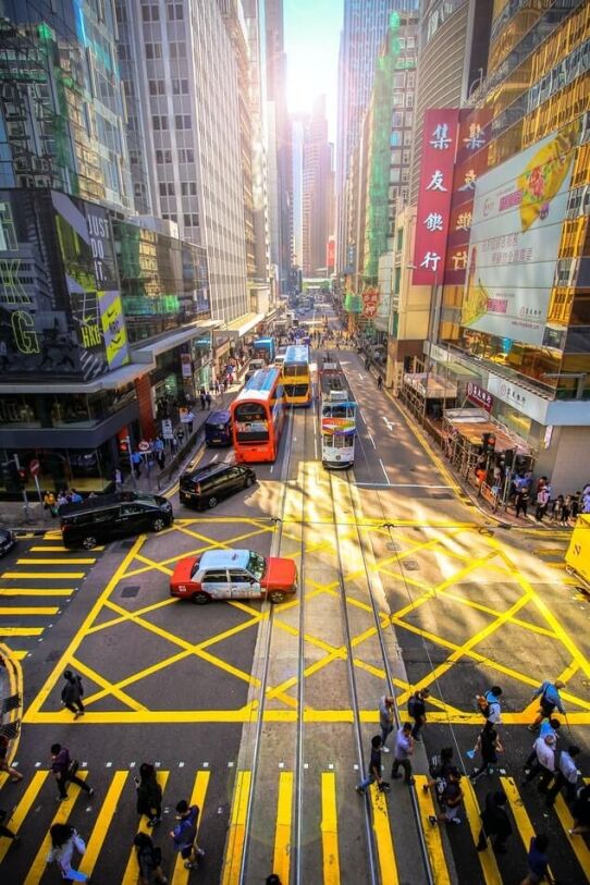 Street in Hong Kong